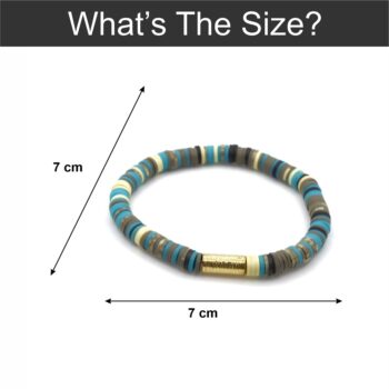 Beach Wind Soft Pottery Alloy Bracelet