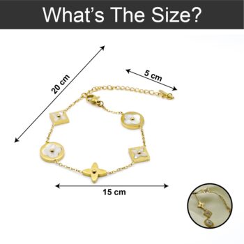 Clover Golden Bracelet