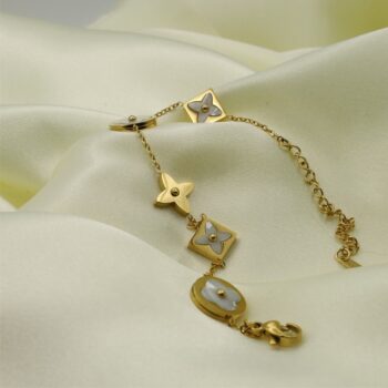 Clover Golden Bracelet