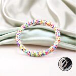 Bohemian Rainbow Heishi Beads Bracelet