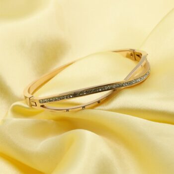 Single Liner Rose Golden Bracelet