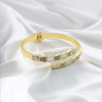 Golden Snake Tail Bracelet