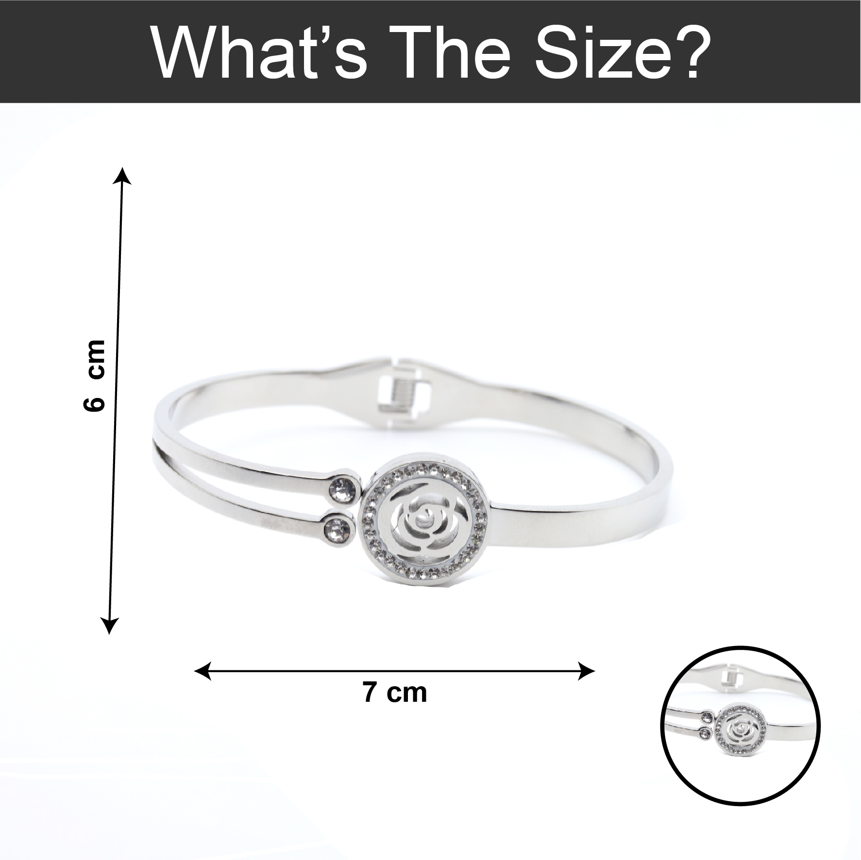 B-58-02-1.jpg Silver Rose Bracelet