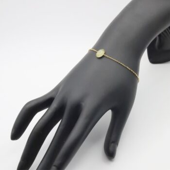 Green Minimalistic Bracelet