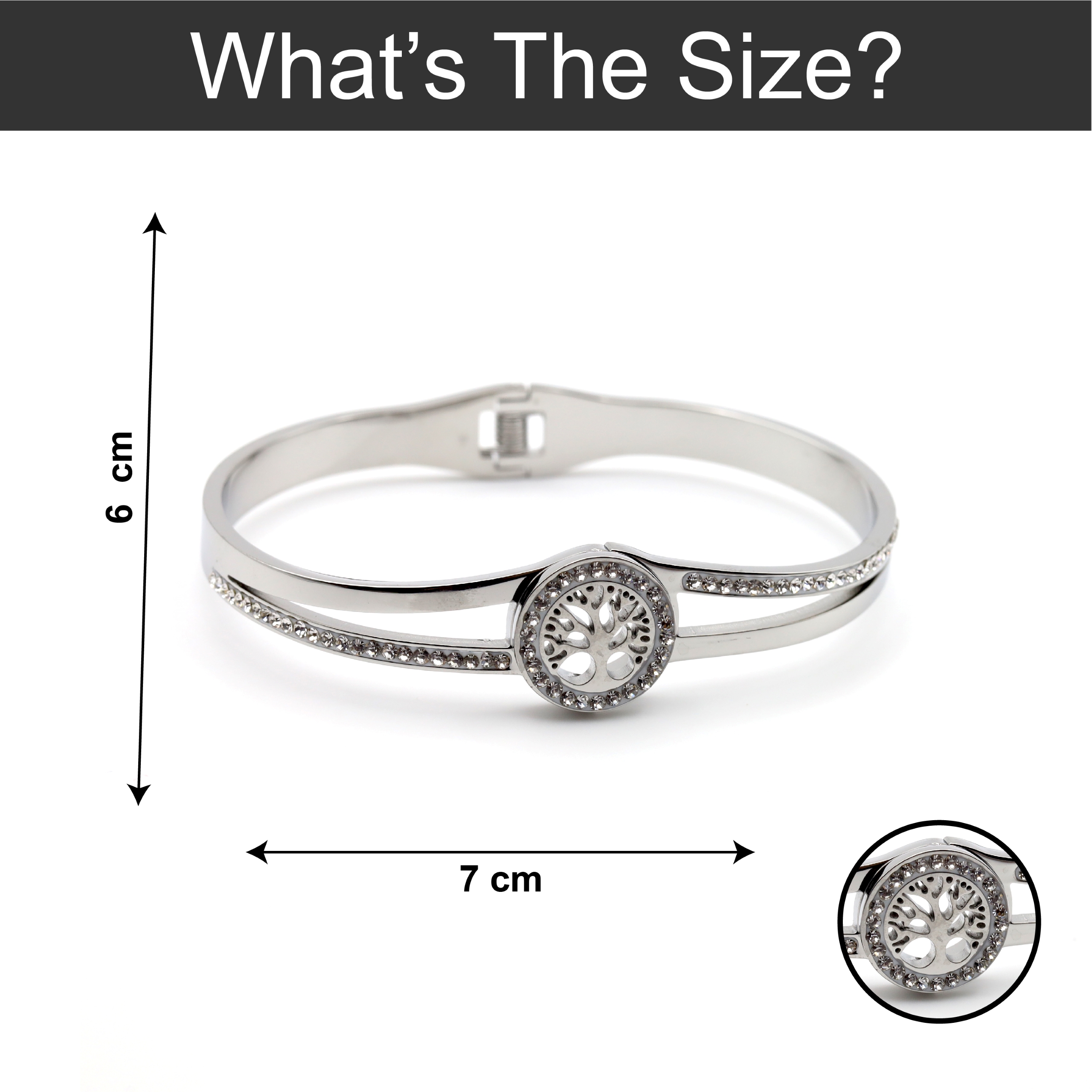 B-61-02a-1.jpg Tree Feature Silver Bracelet