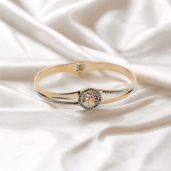 Tree Feature Rose Gold Bracelet