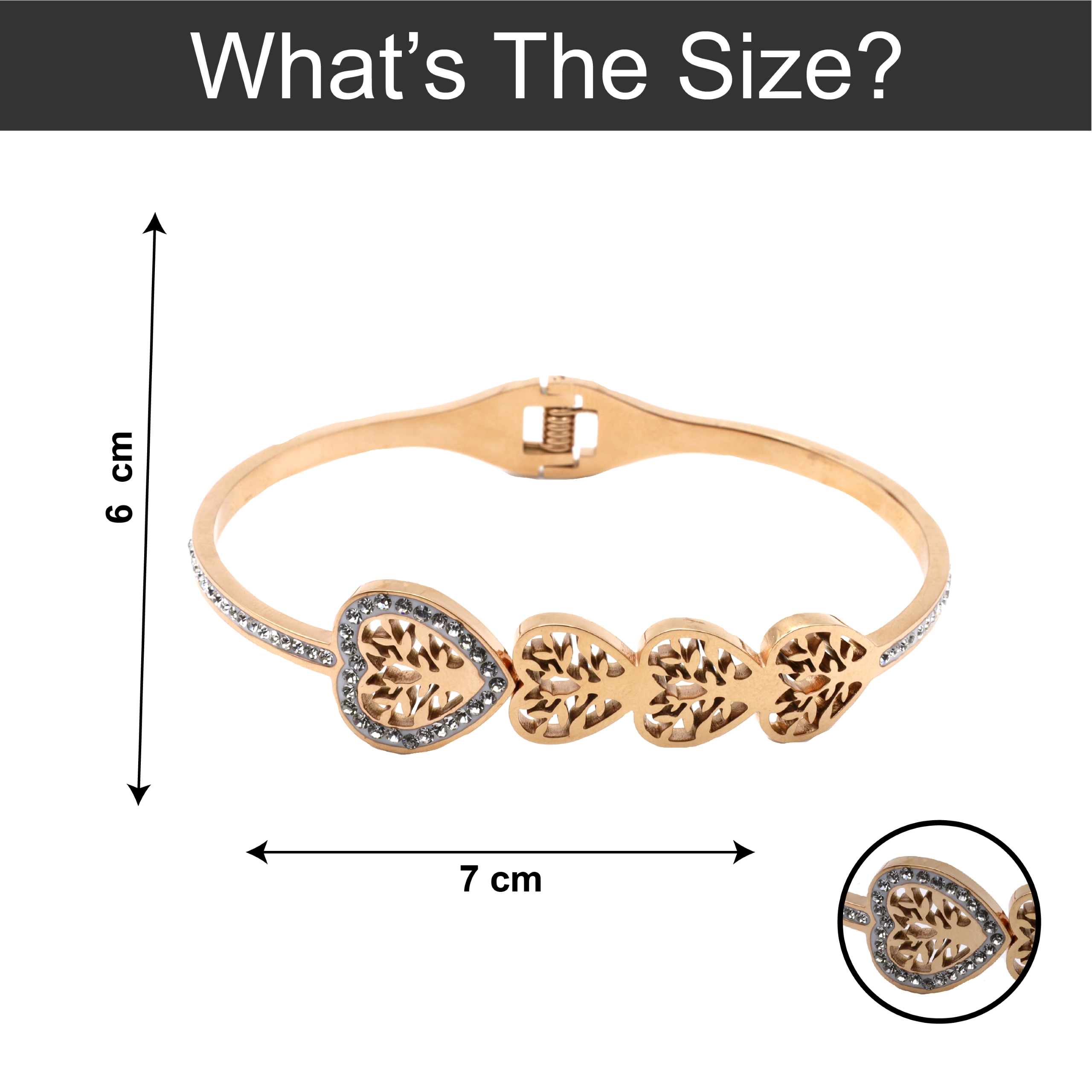 B-64-02a-1.jpg Heart Tree Featured Rose Gold Bracelet