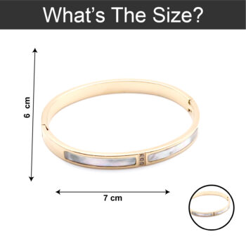 Mother of Pearl Rose Gold Bracelet