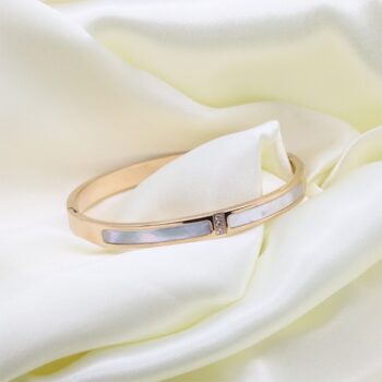 Mother of Pearl Rose Gold Bracelet