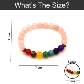 Pink Chakra Healing Bracelet