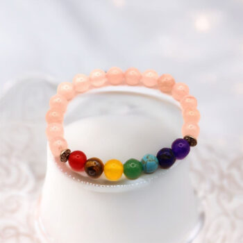 Pink Chakra Healing Bracelet