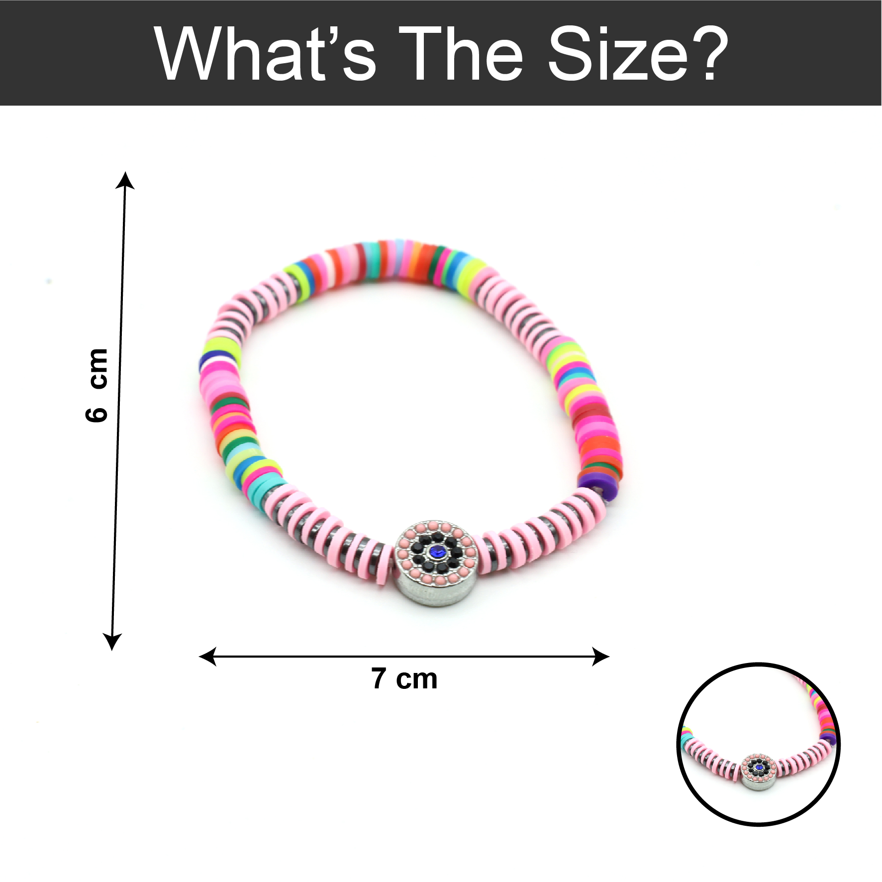 B-98-02-1.jpg Light Pink Multi-Tone Bracelet