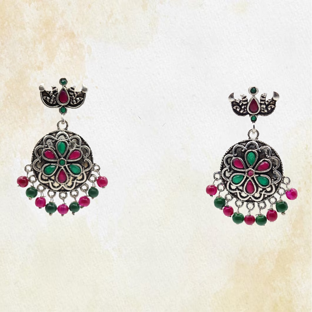 RED-_GREEN-02-1.jpg German Silver Round Latkan