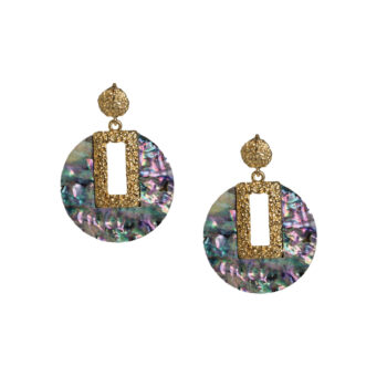 Multi Color Shiny Earrings