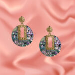 Multi Color Shiny Earrings