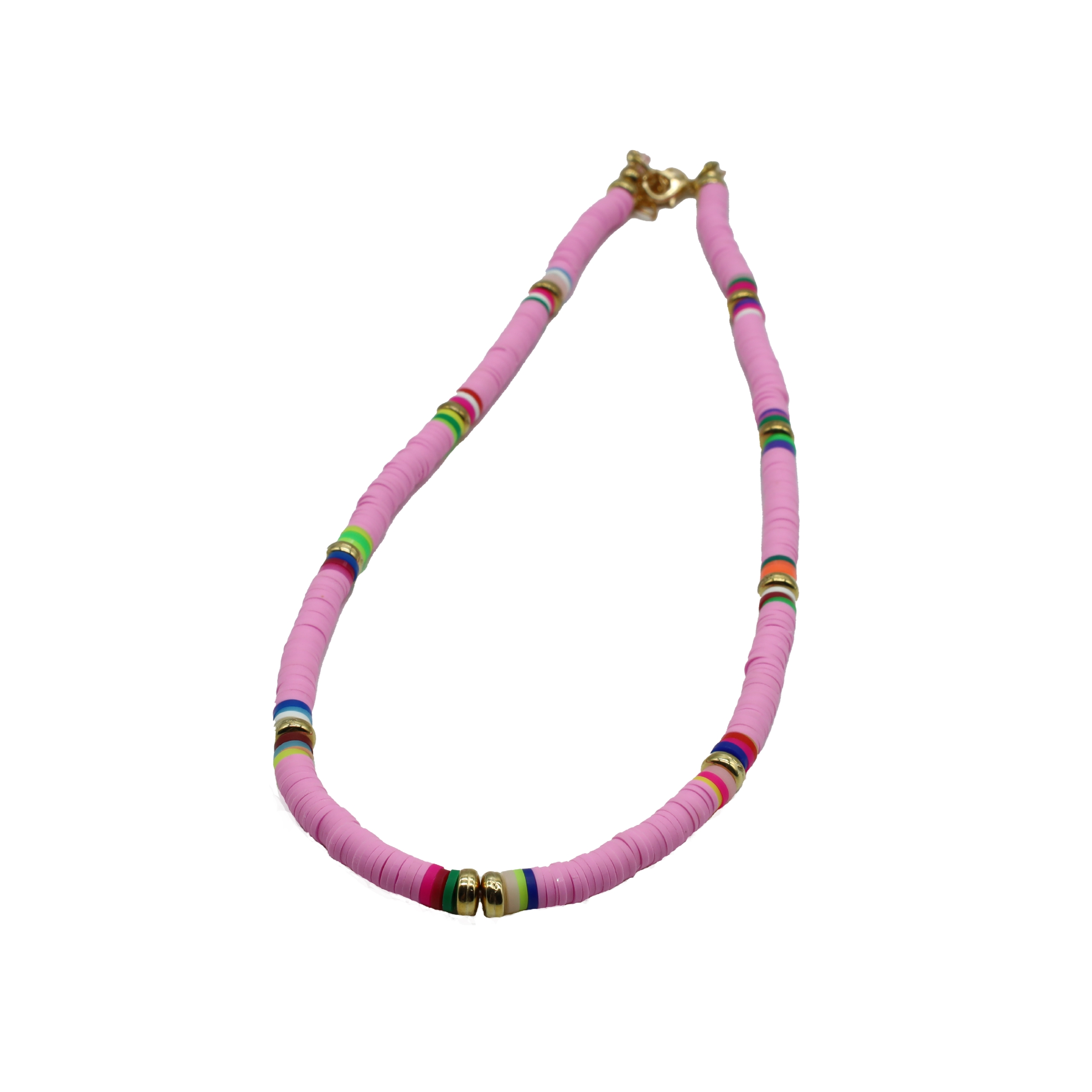 N-04-01a.jpg Beads Baby Pink Necklace
