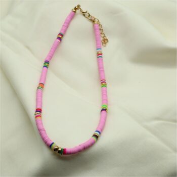Beads Baby Pink Necklace