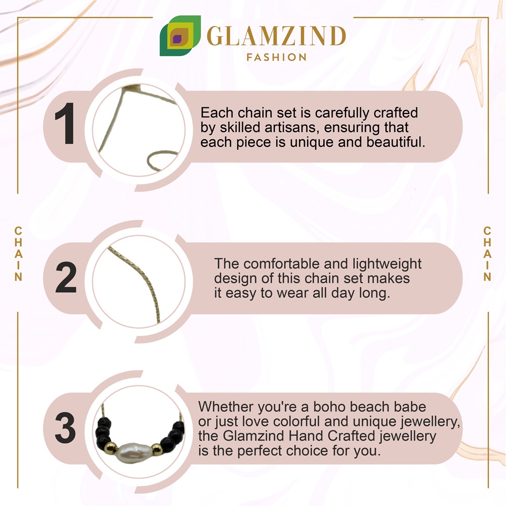 N-20-04-a.jpg Black Beads and Pearl Chain