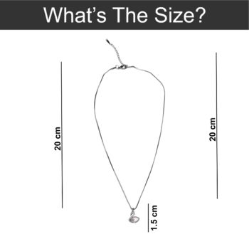 Rhinestone Swan Necklace