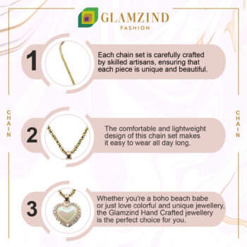 Delicate Rose Gold Heart Pendant Necklace