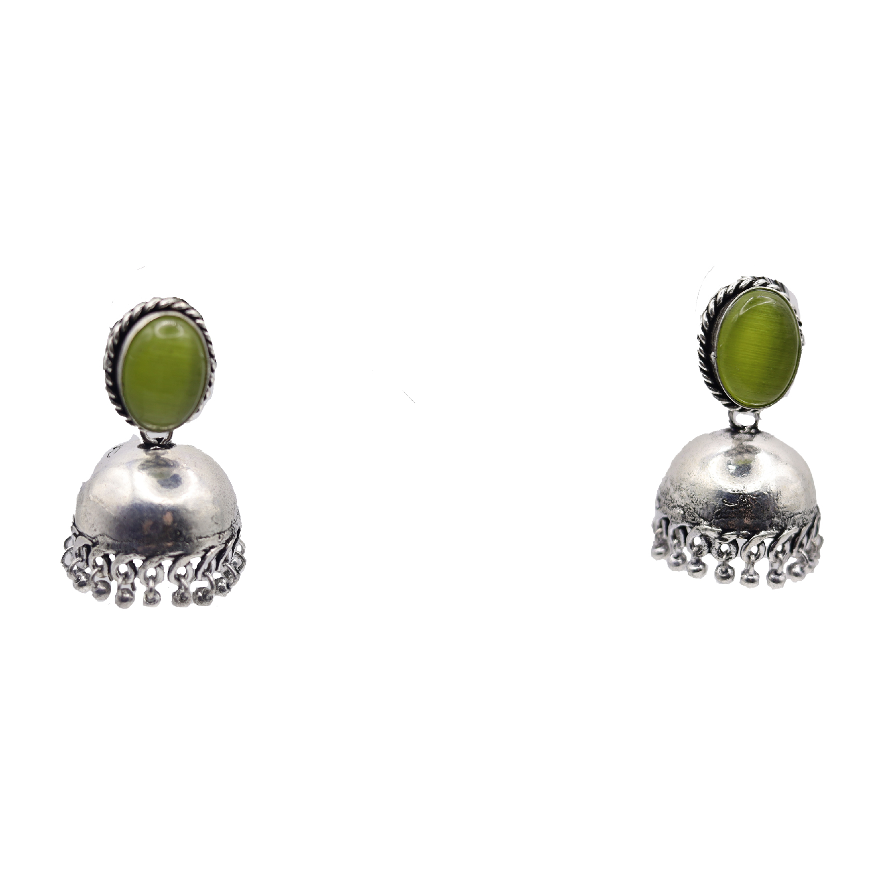 YELLOW-01.jpg German Silver Oval Stone with Jhumka