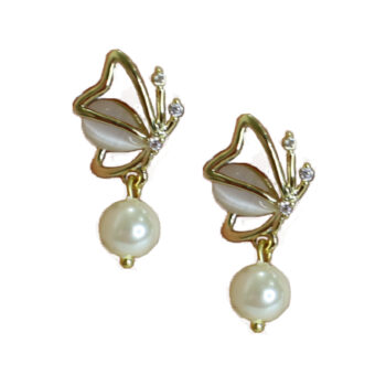 Butterfly Pearl Drop