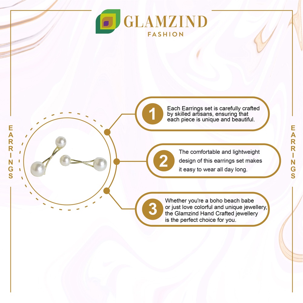 E-28-04 Pearl Twist Elegance